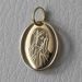 Imagen de Virgen María Nuestra Señora de los Dolores Medalla Sagrada Colgante oval gr 0,7 Oro amarillo 18kt para Mujer 