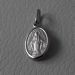 Picture of Our Lady of Graces Regina sine labe originali concepta o.p.n. Coining Sacred Oval Medal Pendant gr 1,4 White Gold 18k Unisex Woman Man 
