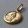 Picture of Immaculate Mary Pendant gr 2,1 yellow gold 18k Medal