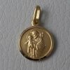 Imagen de Medalla San José gr 2 oro amarillo 18k