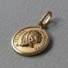Picture of Mother Teresa of Calcutta Pendant gr 3,1 yellow gold 18k