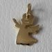 Picture of Angel praying Pendant gr 2 Yellow Gold 18k for Children (Boys and Girls) 