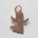 Picture of Guardian Angel praying Pendant gr 2 Rose Gold 18k for Children (Boys and Girls)