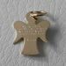 Picture of Guardian Angel with engraved prayer Angelo di Dio Pendant gr 0,65 Yellow Gold 18k for Children (Boys and Girls)
