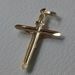 Picture of Cross with Body of Christ and INRI Pendant gr 1,05 Yellow Gold 18k Hollow Tube Unisex Woman Man 