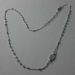 Picture of Rosary Necklace Silver 925 Miraculous Medal Cross gr.4,50 for Woman