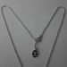 Picture of Necklace Silver 925 Cubic Zirconia St. Francis Tau Cross gr.4,90 for Woman
