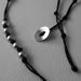 Picture of Necklace Silver 925 Glossy Spheres St. Francis Tau Cross gr.6,00 for Woman
