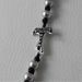 Immagine di Bracciale Rosario Argento 925 Croce Tau San Francesco gr.4,50 da Donna 