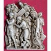 Immagine di Tavole Via Crucis 14 o 15 Stazioni 30x25 cm ceramica invetriata Deruta