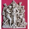 Immagine di Tavole Via Crucis 14 o 15 Stazioni 30x25 cm ceramica invetriata Deruta