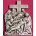 Picture of Via Crucis 14 or 15 Stations cm 30x25 (11,8x9,8 in) Bas relief Panels in Deruta Glazed Ceramic Way of the Cross