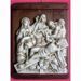 Immagine di Via Crucis 14 o 15 Stazioni cm 36x27 (14,2x10,6 in) Quadri Bassorilievo Ceramica Deruta Tavola in Legno