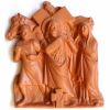Immagine di Tavole Via Crucis 14 o 15 Stazioni 30x25 cm terracotta Deruta