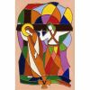 Imagen de Paneles Vía Crucis 14 o 15 Estaciones mosaico 20x15 cm cerámica Deruta