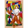 Imagen de Paneles Vía Crucis 14 o 15 Estaciones mosaico 20x15 cm cerámica Deruta