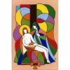 Imagen de Paneles Vía Crucis 14 o 15 Estaciones mosaico 20x15 cm cerámica Deruta