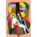 Picture of Via Crucis 14 or 15 Stations cm 20x15 (7,9x5,9 in) Enamel Mosaic Panels in Deruta Polychrome Ceramic