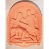 Immagine di Tavole Via Crucis 14 o 15 Stazioni 50x36 cm terracotta Robbiana