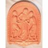 Immagine di Tavole Via Crucis 14 o 15 Stazioni 50x36 cm terracotta Robbiana