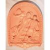 Immagine di Tavole Via Crucis 14 o 15 Stazioni 50x36 cm terracotta Robbiana