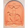 Immagine di Tavole Via Crucis 14 o 15 Stazioni 50x36 cm terracotta Robbiana