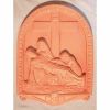 Immagine di Tavole Via Crucis 14 o 15 Stazioni 50x36 cm terracotta Robbiana