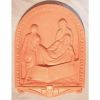 Immagine di Tavole Via Crucis 14 o 15 Stazioni 50x36 cm terracotta Robbiana