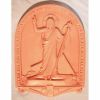 Immagine di Tavole Via Crucis 14 o 15 Stazioni 50x36 cm terracotta Robbiana