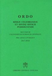 Immagine di ORDO Missae Celebrandae et Divini Officii Presolvendi 2017-2018