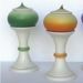 Picture of Liquid Wax Votive Lantern cm 23 (9,1 in) Candle Holder style Ceramic Oil Lamp Liturgical Colors