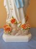 Imagen de Estatua Nuestra Señora de Lourdes 100 cm cerámica Deruta pintada