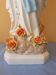 Immagine di Statua Madonna di Lourdes cm 100 (39,4 in) Ceramica invetriata di Deruta dipinta a mano
