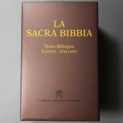 Immagine di La Sacra Bibbia - Testo bilingue (Italiano Latino)