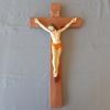 Picture of Christ on the Cross Wall Crucifix 60 cm (23,6 inch) Deruta ceramic