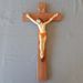 Picture of Jesus Christ on the Cross Wall Crucifix cm 60 (23,6 in) in Ceramic of Deruta (Italy)