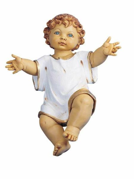 Imagen de Niño Jesús grande Belén Fontanini 125 cm resina para exterior