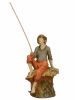 Immagine di Pescatore Presepe Fontanini 125 cm resina grande da esterno