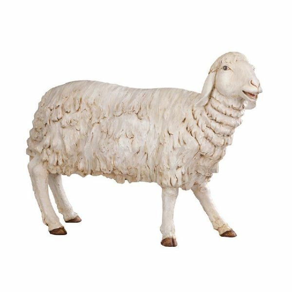Picture of Standing Sheep cm 180 (70 Inch) Fontanini Nativity Statue for Outdoor use, hand painted Resin