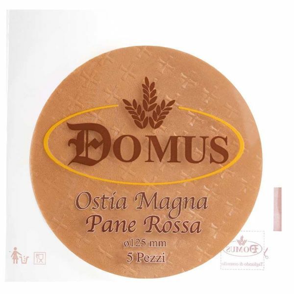 Imagen de Hostia Magna roja diám. 125 mm 5 piezas