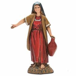 Picture of Woman with Amphora cm 10 (3,9 inch) Landi Moranduzzo Nativity Scene in PVC, Arabic style