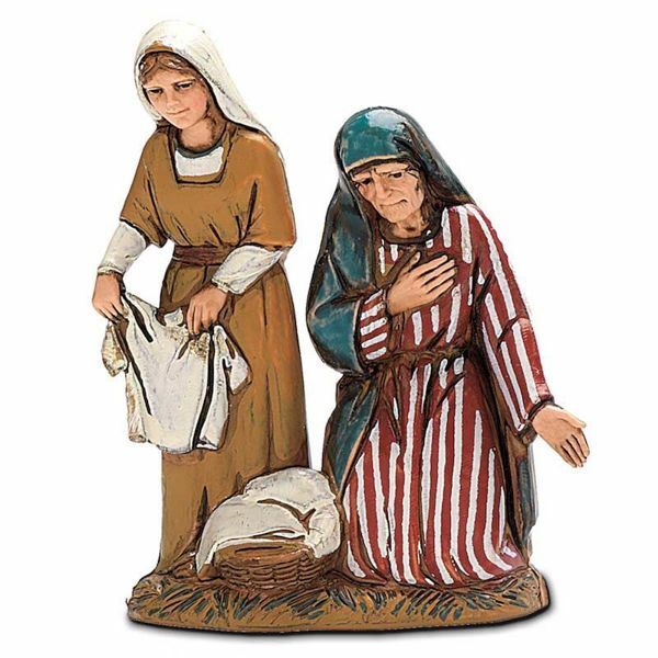 Picture of Washerwomen cm 10 (3,9 inch) Landi Moranduzzo Nativity Scene in PVC, Arabic style