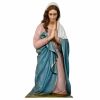 Imagen de María Pesebre artesanal grande Landi 160 cm fibra de vidrio tamaño real para exterior