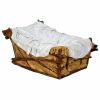 Picture of Cradle Landi Nativity 160 cm (63 inch) life size outdoor fiberglass crystal eyes