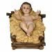 Picture of Baby Jesus cm 100 (39 inch) Landi Moranduzzo Nativity Scene in fiberglass, Arabic style