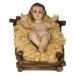 Picture of Baby Jesus 100 cm (39 inch) Lando Landi Nativity Scene in fiberglass FOR OUTDOORS with crystal eyes