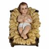 Picture of Baby Jesus Lando Landi Nativity 65 cm (25,6 inch) large outdoor fiberglass crystal eyes