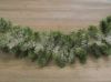 Picture of Snowy Christmas Garland Pine Branch 2 m (79 inch) Made in Italy PVC