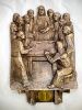 Immagine di Tavole Via Crucis medie 14 Stazioni 24x30 cm nuova liturgia ottone