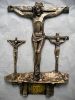 Immagine di Tavole Via Crucis piccole 14 Stazioni 16x20 cm nuova liturgia ottone